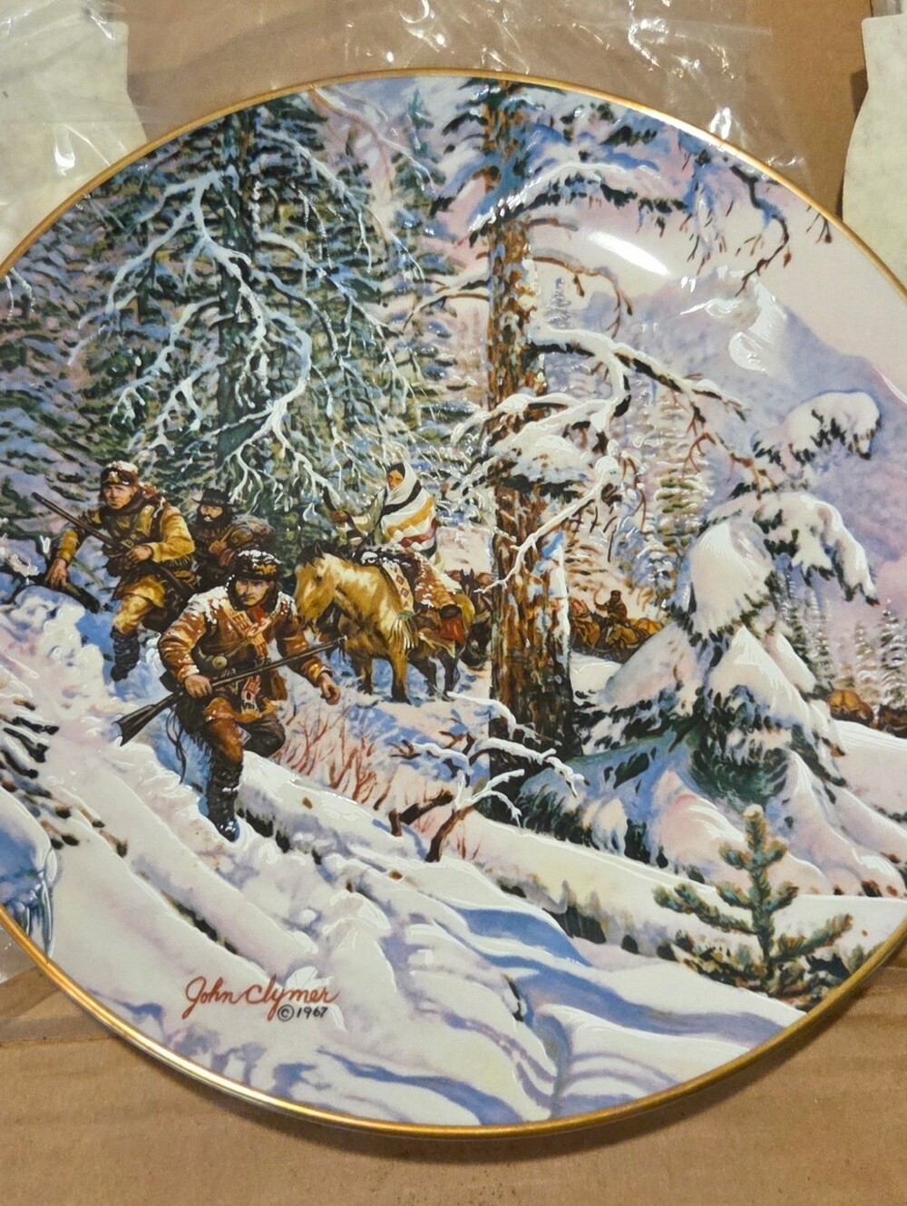 Gorham Lewis & Clark Collectors Plate